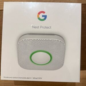 Google Nest Protect Smoke Alarm in White